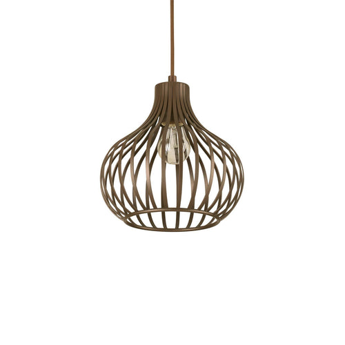 Ideal Lux Onion - 1-lichts plafondlamp bruin