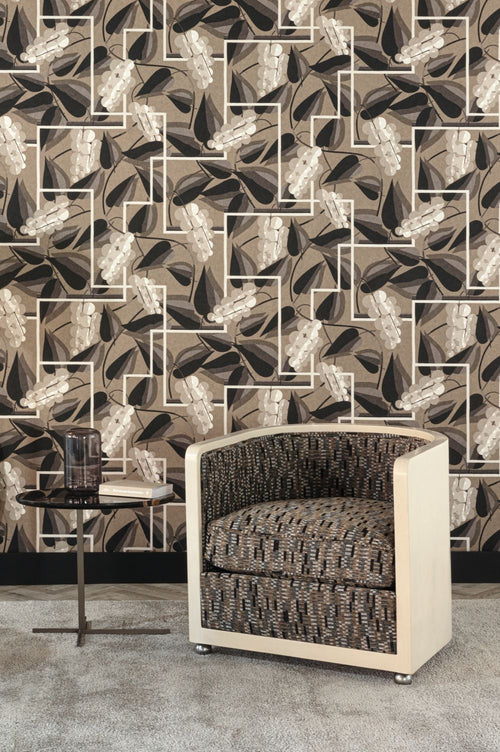 Masureel behang bladeren bruin - 70 cm x 10.05 m - 630525 - vtwonen shop