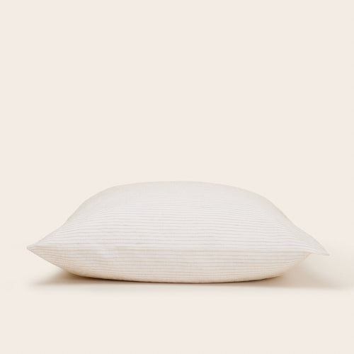 Madura Set van 2 kussenslopen Elie ivoor en natuurlijk 65x65 cm