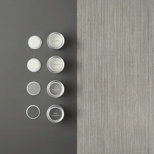 Graham & Brown Vliesbehang met vinyl toplaag - Lustre Silver - 10mx52cm - vtwonen shop