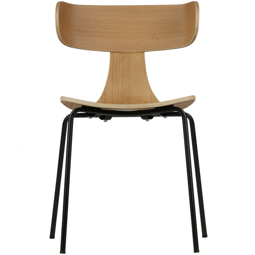 BePureHome eetkamerstoelen Form - Hout - Naturel - Set van 2 - vtwonen shop