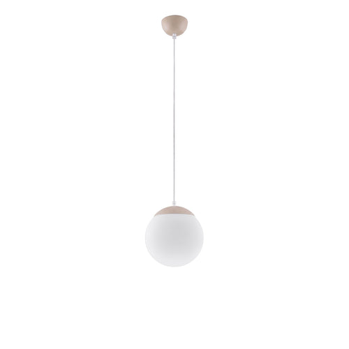 Sollux Lighting Hanglamp UGO 20 taupe - 20x20x110cm
