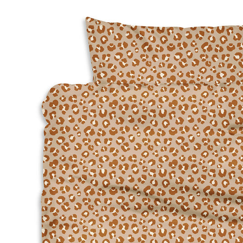 Petite Amélie Kinderbeddengoed LEOPARD 2 dlg