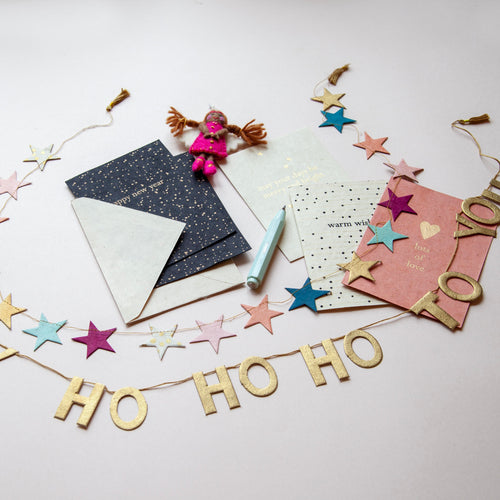 Return to Sender Slinger 1 m sterren van lokta papier - vtwonen shop