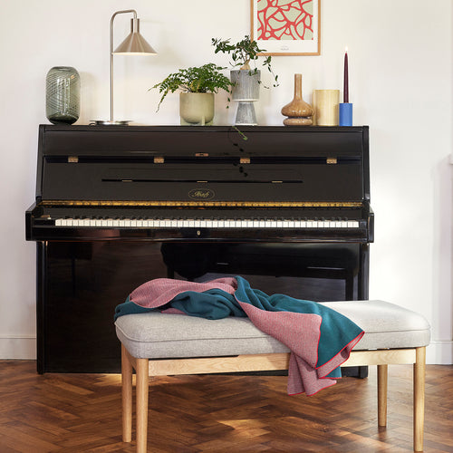 Hübsch vaas Swirl - glas - ø15xh28cm - vtwonen shop