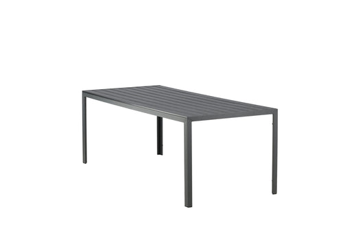 Rebellenclub Rechthoekige Tuintafel Solis - 205 x 90cm - Zwart - vtwonen shop