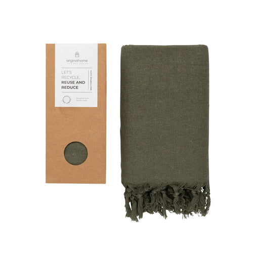 Originalhome Multifunctioneel kleed  Groen- 175x185 cm