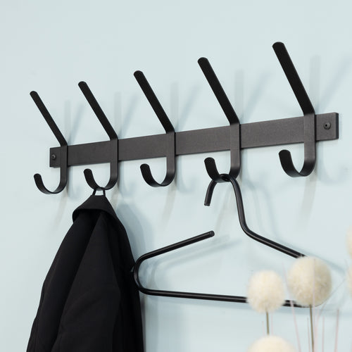 Spinder Design kapstok Dexter 5 - Zwart - 5 haken - vtwonen shop