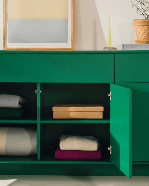 noo.ma Rali sideboard, babyblauw, 163 cm