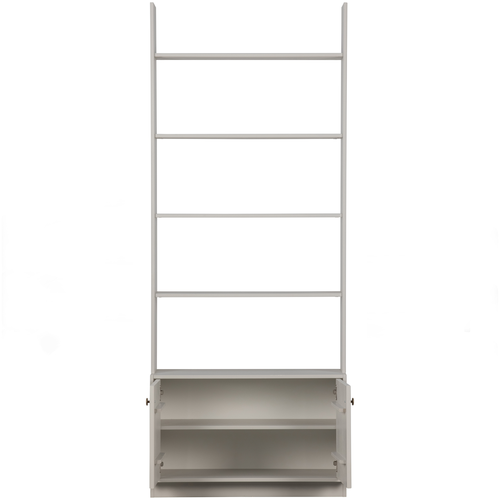 WOOOD boekenkast Madu - Grenen - Wolkengrijs - 200x80x35 - vtwonen shop