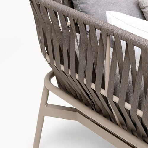 Kare Design Tuinsofa Formenta 3-Zits grijs