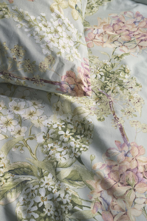 Ariadne at Home Dekbedovertrek Corsage - 200 x 200/220 cm - Groen
