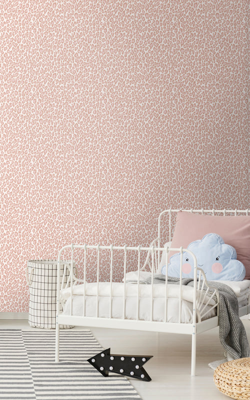 Walls4You behang panterprint roze - 0,53 x 10,05 m - 935282 - vtwonen shop