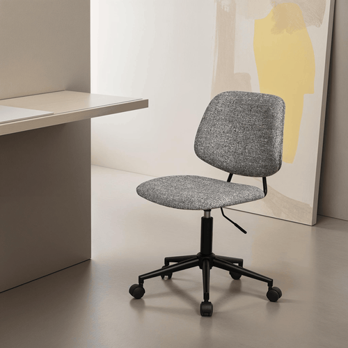 Furnhouse bureaustoel Alto - Grijs - Stof (Bouclé) - 57x60x82