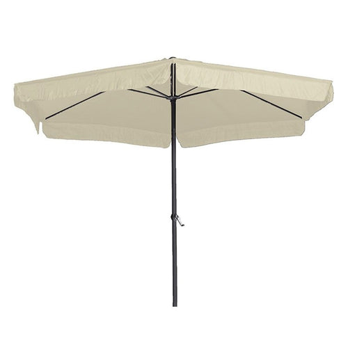Garden Impressions stokparasol Delta ecru Ø300 cm met 40kg Eureka voet en hoes