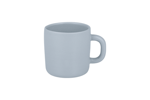noo.ma Kubi Mug 140 ml - handgemaakte stoneware mok, babyblauw