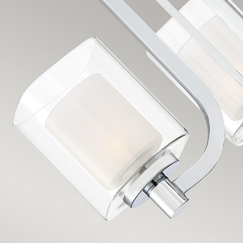 Elstead Quoizel Kolt Wandlamp Gepolijst Chroom, IP44
