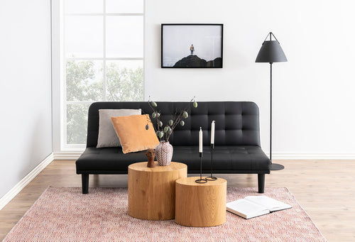 BRAM Salontafel Gubbio - 48 x 33cm - Eiken - Set van 2