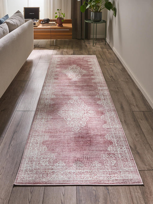 benuta loper Laury - roze - 80x240 cm