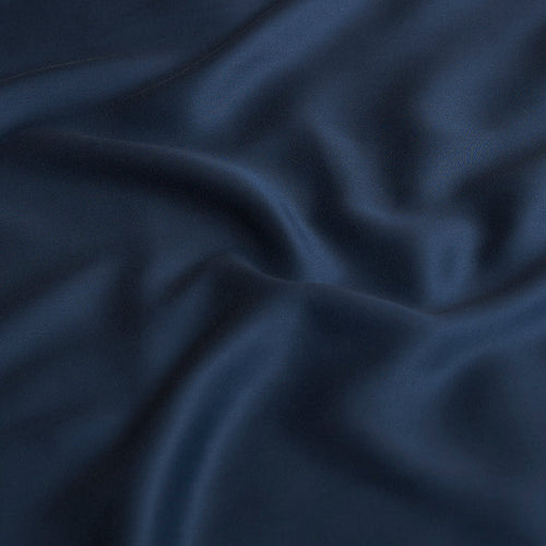 Coco & Cici - TENCEL - Sateen Hoeslaken Donker  Blauw - 180x210x30