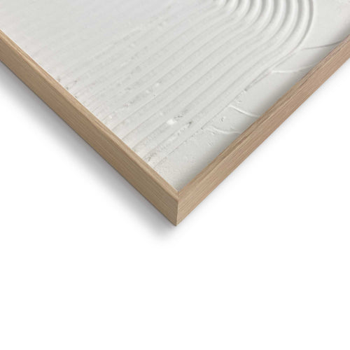 Reinders Knot White schilderij 3d art -  wit - woonkamer - 40x30cm