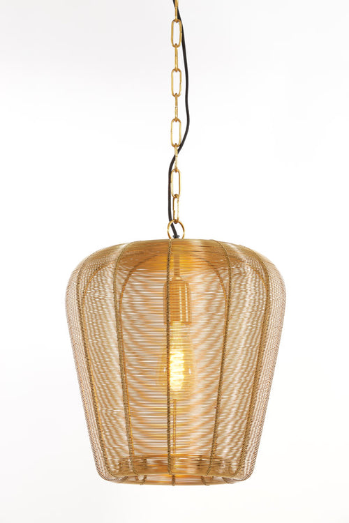Light & Living hanglamp Adeta - goud - 31x31x37 cm