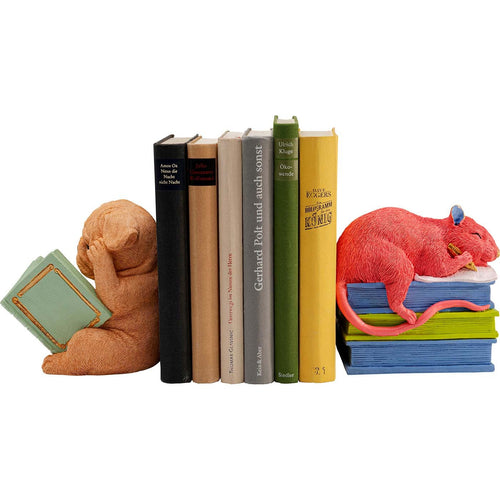 Kare Design Boekensteun hond en muis (2/Set)