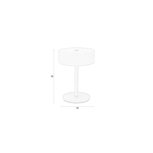 Zuiver Mini Tafellamp Beige