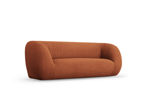 Cosmopolitan Design Bank Essen 2-zits, boucle, bruin - 95x210x86cm
