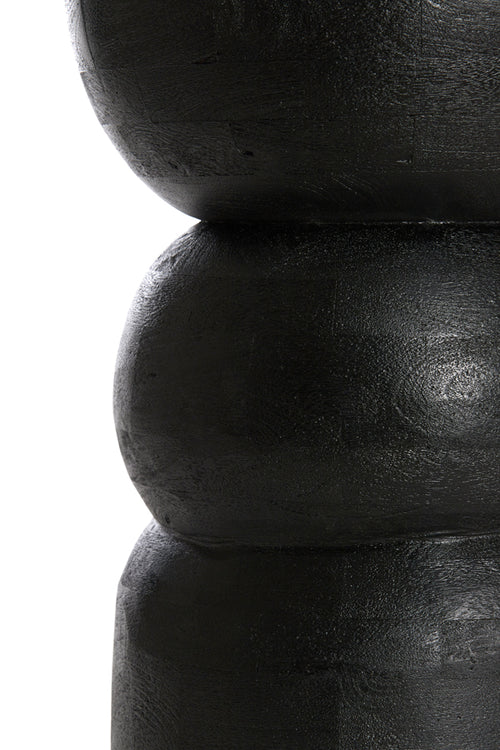 Light & Living bijzettafel AZALIO - Ø35x45cm - zwart - vtwonen shop