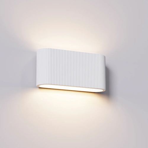 Artdelight wandlamp Lille - 2 lichts - 7  x 12   cm - wit