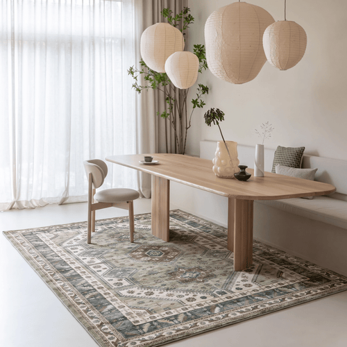 Interieur05 Vintage vloerkleed Medina Groen