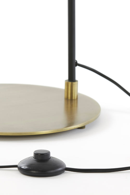 Light & Living vloerlamp BRAJA - zwart - 30x29x143cm - vtwonen shop