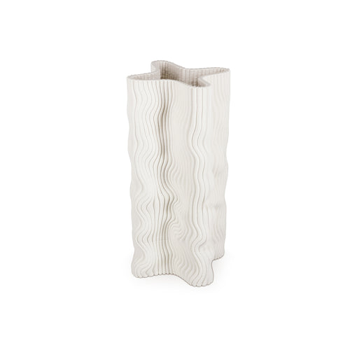 S|P Collection - Vaas 17,5x17,5xH33cm fluid white Vea
