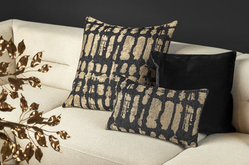 Hoii sierkussen Delphine - 30x50 cm - Organisch - Zwart - vtwonen shop