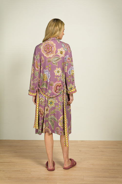 Pip Studio - Nisha Kimono - Dames - Matata - Lila - XS