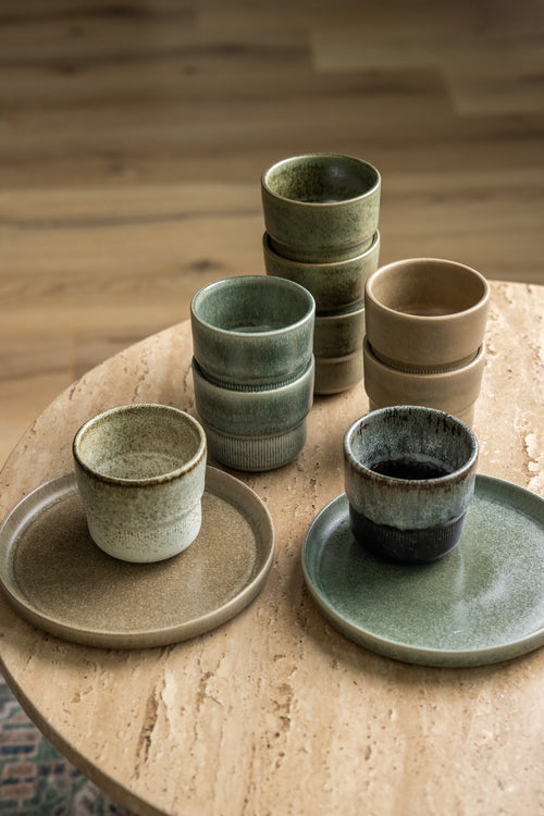 Mimo Homeware koffiekopje On The Rocks - 230 ml - set van 2