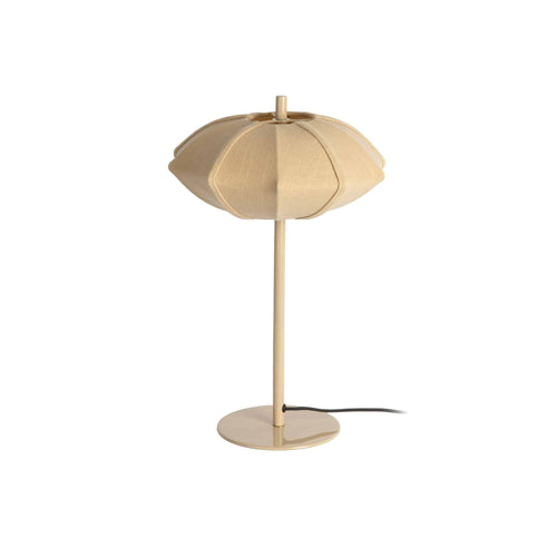 Leitmotiv tafellamp Paris Disc - beige - Ø34cm