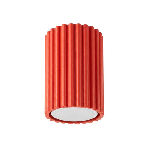 Sollux Lighting Plafondlamp KARBON 10 rood - 6,5x6,5x10cm