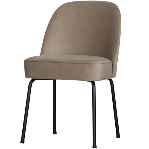 BePureHome eetkamerstoelen Vogue- Fluweel - Khaki - Set van 2 - vtwonen shop