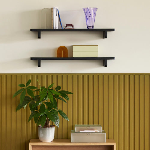 Hübsch plank Poke - mdf/eikenfineer - 80x20xh9cm