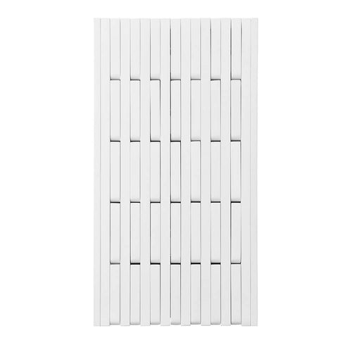 HOME DELUXE Garderobepaneel QUEST Wit - 55 x 4 x 105 cm