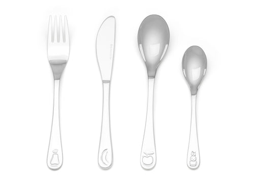 Zilverstad - Kinderbestek Nijntje Fruit 4-delige set RVS 18/10 - vtwonen shop