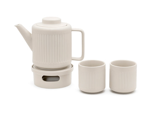 Bredemeijer - Theepot Skagen 1,2L wit - vtwonen shop