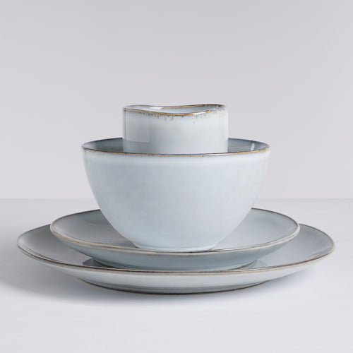 Mica Decorations Tabo Serviesset 4 Persoons - Grijs - vtwonen shop