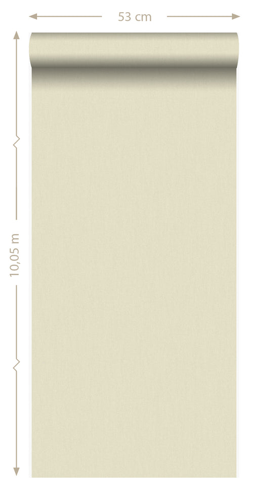 Origin Wallcoverings behang linnen warm beige - 53 cm x 10,05 m - 347011 - vtwonen shop