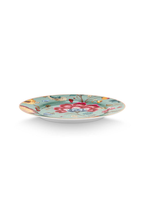 Pip Studio Bord - Blooming Tales - Lichtblauw - 32cm