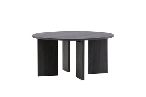 Rebellenclub Salontafel Combe - ø80 cm - Zwart - vtwonen shop
