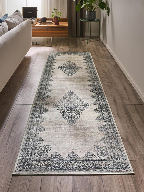 benuta loper Laury - grijs - 80x240 cm