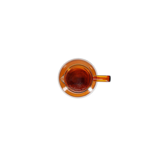 Ona - Theepot 95cl met glazen filter amber Liv
